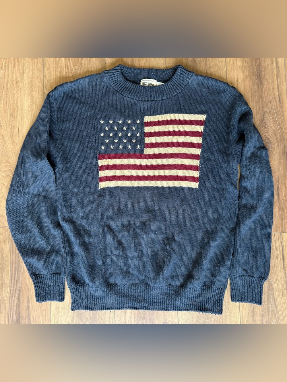 Limited Edition American Clothing Co. Flag Knit USA Made Small